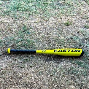 Easton Black and Yellow Baseball Bat- T-Ball bat